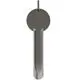 Waschtischarmatur in Magnetic Grey von Ideal Standard, mit einem langen Auslauf und einem schlichten, modernen Design.